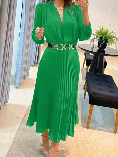 Vestido, Plissado, Gracie, Moda Feminina, Elegante, Casual, Confortável, Estilo, Primavera, Verão, Roupa Feminina, Tendência, Festa, Evento, Fashion, Patty Girl, Vestuário, Look do Dia, Charme, Estampa Floral, Vestido Longo, Vestido Midi, Vestido de Festa, Vestido de Verão, Vestido Casual, Moda Atual, Estilo Único, Moda Jovem, Vestuário Feminino.